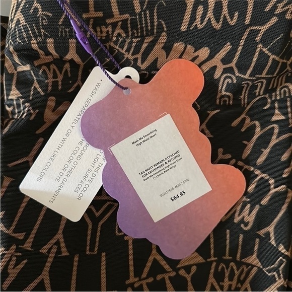 NWT Fabletics Yitty Mesh Me Smoothing High Waist Bike Shorts Large - Picture 4 of 4